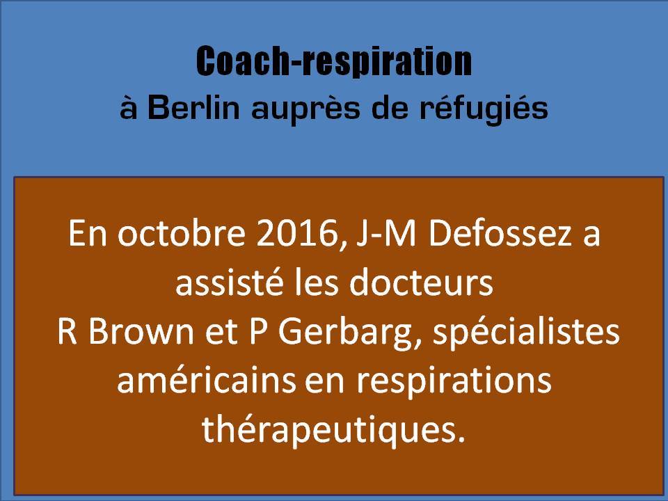 formation stage coach-respiration